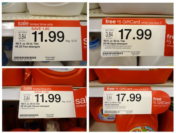 Inconsistently Consistent Pricing « Mr Honner